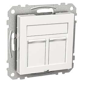 Schneider Electric Actassi WDE002434 Centrumplatta 2 kopplingar Plan