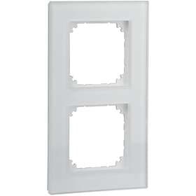 Schneider Electric Exxact Solid Ram glas, vit 2 fack