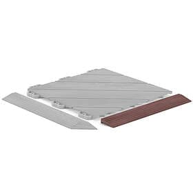 HestraPlattan Kantlist Deck 45 Edge Strip Soft strip Mahogany