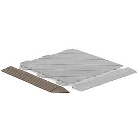 HestraPlattan Hörnlist Deck 45 Corner Strip Soft strip Brown