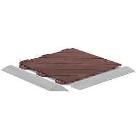 HestraPlattan Golvplatta Deck 45 Soft Mahogany