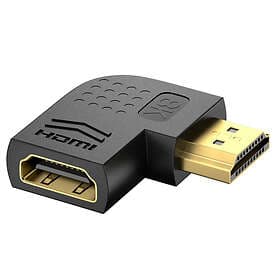 NÖRDIC HDMI-N5019 vinklad HDMI 2.1 adapter 8K60Hz 4K120Hz HDR