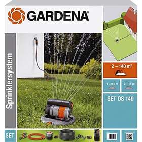 Gardena Pop Up Oscillating Sprinkler Set OS 140m²