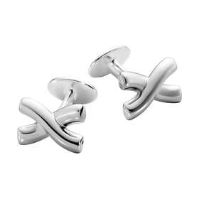 Georg Jensen MEN'S CLASSIC X manschettknappar Silver