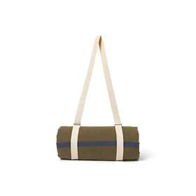 Ferm Living Yard Picknick Filt Olive/Bright Blue