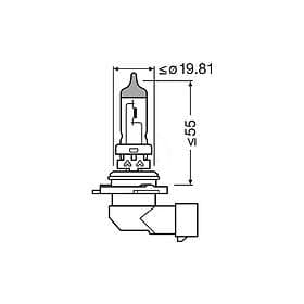 Osram Super Bright Premium HB4 halogenlampa