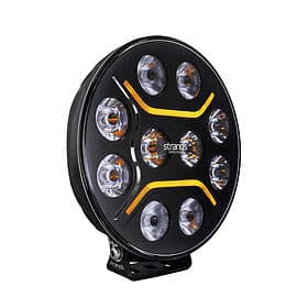 Strands Extraljus Dark Knight Intense 9 Rund / 22 cm 150W 2 st Komplett paket