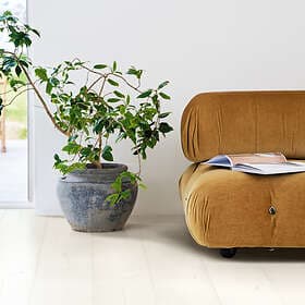 Pergo Lillehammer Vitmålad Ek 1-Stav 138x21cm 7st/förp