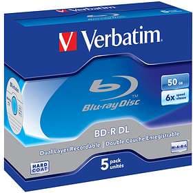 Verbatim BD-R DL 50GB 6x 5-pack Jewelcase