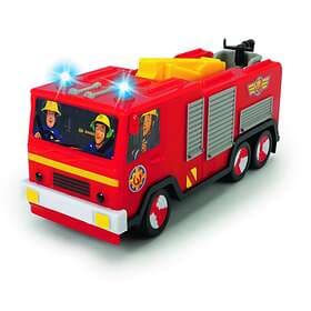 Brandman Sam RC Jupiter radiostyrd brandbil