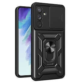 Samsung Hybrid Armor Camshield case for Galaxy A54 5G armored with camera cover black