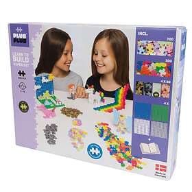 Plus Plus Glow In The Dark Learn To Build 1200 Delar