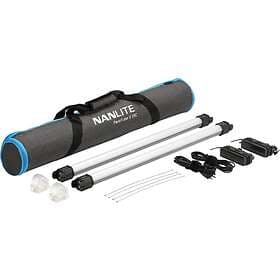 NANLITE PavoTube II 15C 2-kit RGB LED-belysning