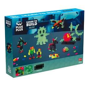 Plus Plus Learn To Build Glow 500 Delar