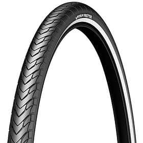 Michelin Protek City wire-däck 700x45c (47-622) Svart med reflektor