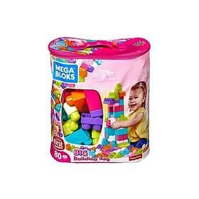 Mega Bloks First Builders Pink Big Building Bag 80pcs