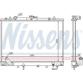 Nissens Kylare, motorkylning 68154