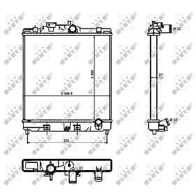 NRF Kylare, motorkylning 526356