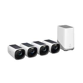 Eufy eufyCam 3 S330 (4st) + HomeBase