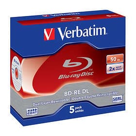 Verbatim BD-RE DL 50GB 2x 5-pack Jewelcase