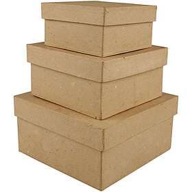 Pappaskar Kvadratiska 3-pack