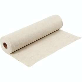 Creativ Company Hobbyfilt Melerad 5 m/1 Rl Hobbyfilt, råvit, B: 45 cm, tjocklek 1,5 mm, Melerad, 180-20 45042