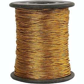 Creativ Company Silvertråd Tjocklek 0,5 mm 1 Rl Tråd, guld, tjocklek mm, 100 m/ rl. 51530