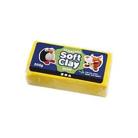 Soft Clay Modellera Gul 500g