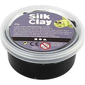 Silk Clay Lera Svart 40g