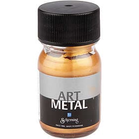 Schjerning Art Metal Akrylfärg Mellanguld 30ml