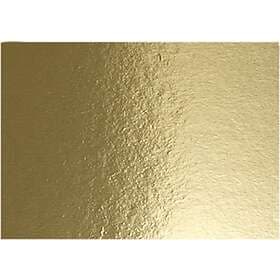 Metallkartong i Guld A4 21x30cm 280g 10 Blad