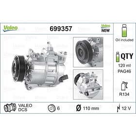 Valeo Kompressor, klimatanläggning 699357