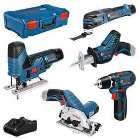 Bosch Verktygsset 12v 5 Pak GSR 12v-15/GST 12v-70/GOP 12v-28