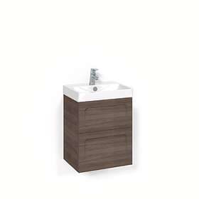 Macro Design Tvättställsskåp Crown Ramlucka Light 70 Kommod 45x35 Brun Ask Shape FSK4535BSL
