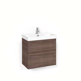 Macro Design Tvättställsskåp Crown Ramlucka Light 70 Kommod 60x35 Brun Ask Shape FSK6035BSL