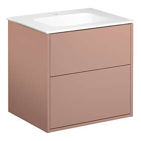 Gustavsberg Tvättställsskåp Artic 60 cm Kommod Peach med tvtst Vit GB71ACVU60T001