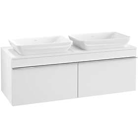 Villeroy & Boch Tvättställsskåp Venticello 126 cm med 2 Lådor för Ytmonterade A94901MS