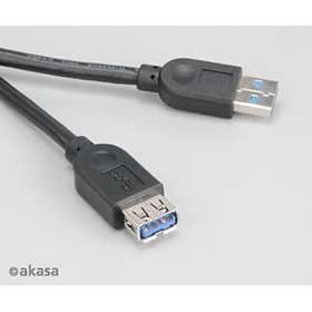 Akasa USB A - USB A M-F 3.0 1,5m