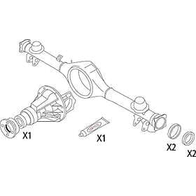 Corteco Packningssats, differential 19536214