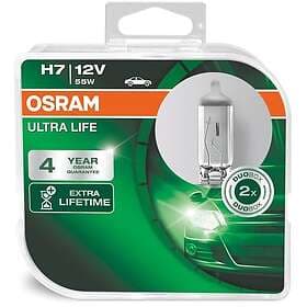 Osram Halogenlampa ULTRA LIFE 12V H7 55W 2X