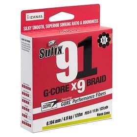 Sufix 91 Braid Neon Chartreuse 150m 0,165mm 8,1kg
