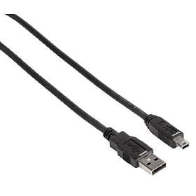 Hama Standard USB A - USB Mini-B 5-pin 2.0 1,8m