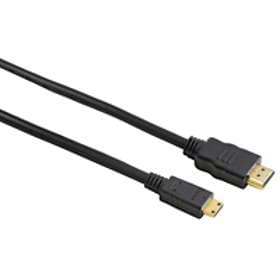 Hama High Quality HDMI - HDMI Mini High Speed with Ethernet 2m