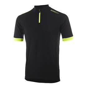 Rogelli Cykeltröja Perugia 2,0 Jersey SS Black/Fluor Black/Flour S