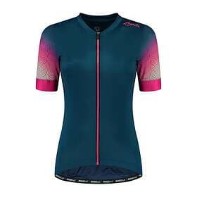 Rogelli Cykeltröja SS Waves Dam Blue/Pink Blå/Rosa XL