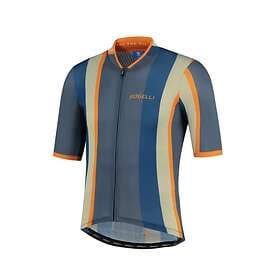 Rogelli Cykeltröja Vintage Jersey SS Grey/Blue/Orange XXXL