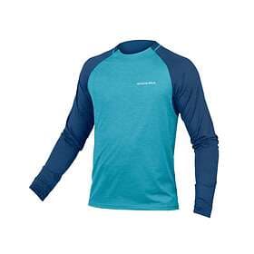 Endura Cykeltröja Singletrack L/S Jersey Atlantic Blu XL