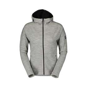 Scott Cykeljacka Hoody Dam Commuter Merino Grey Melange S