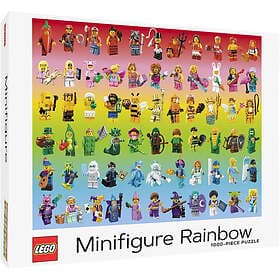 LEGO Minifigure Rainbow 1000-Piece Puzzle