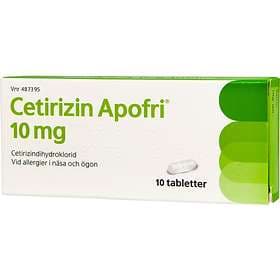 Cetirizin Apofri 10 Tabletter